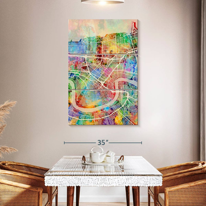 Aliaz New Orleans Street Map VII