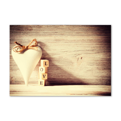 Love - Wrapped Canvas Print
