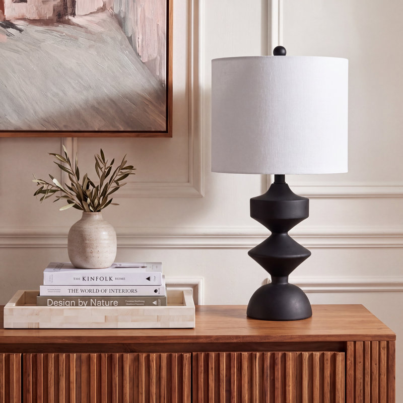 Lampe de table en résine Danelea