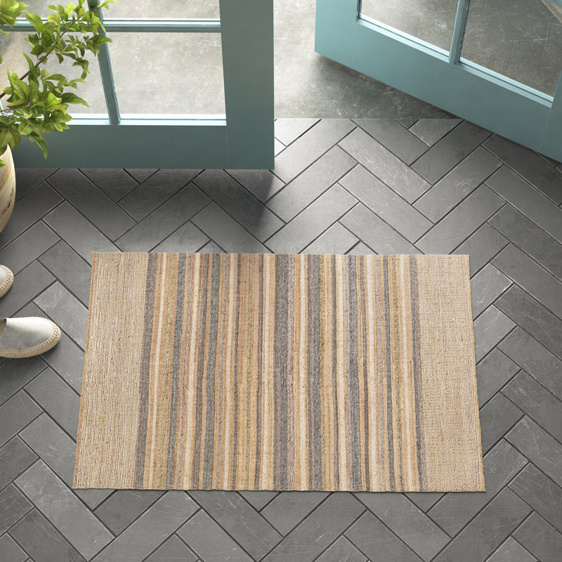 Naper Striped Indoor Rug, Rectangle 2' x 3'