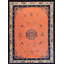 Tapis antique chinois à grandes médailles
