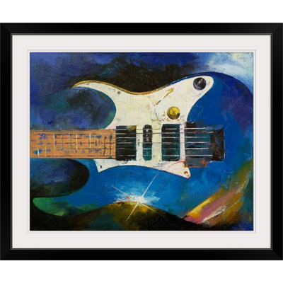 Anjlee " Electric Guitar " Print