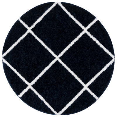 Tahoe Shag Performance Geometric Rug