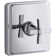 Pinstripe® Pure Valve Trim with Pure Design Cross Handle for Thermostatic Valve, Requires Valve