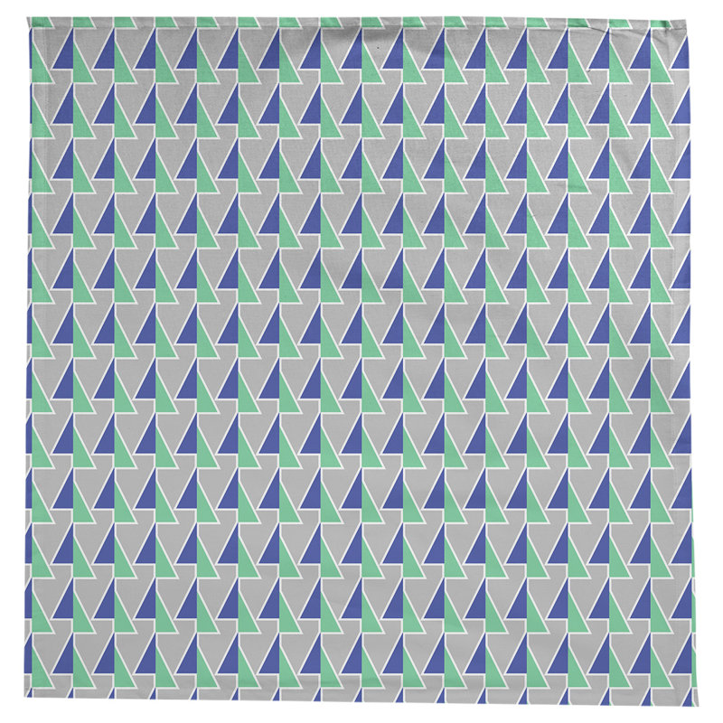 Flèches Nappe, Vert/bleu