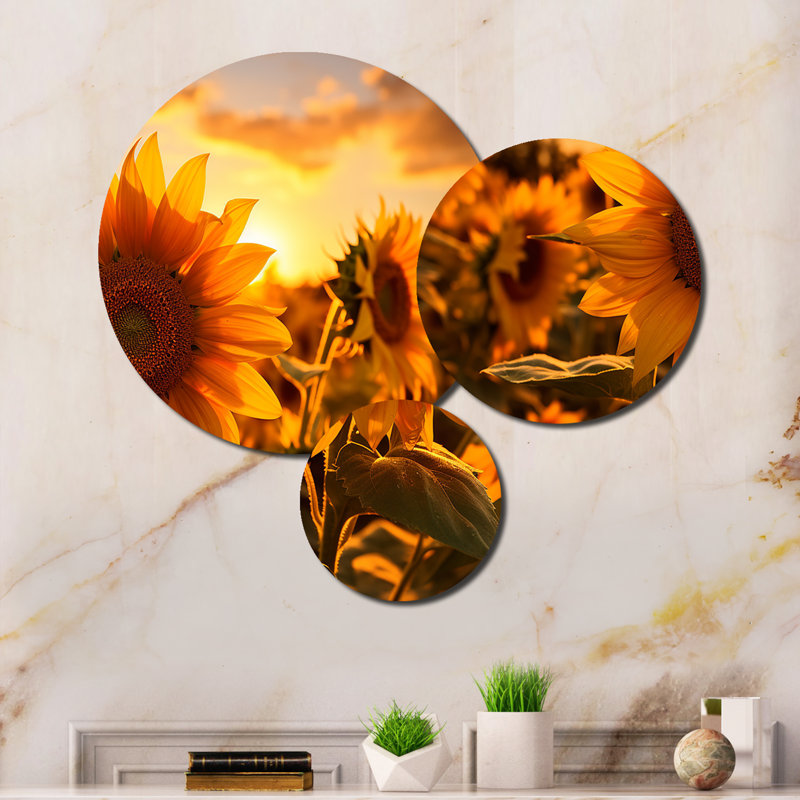 Plants & Flowers Wall Decor on Metal