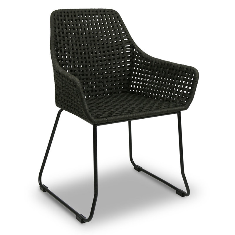 Isle Armchair, Charcoal