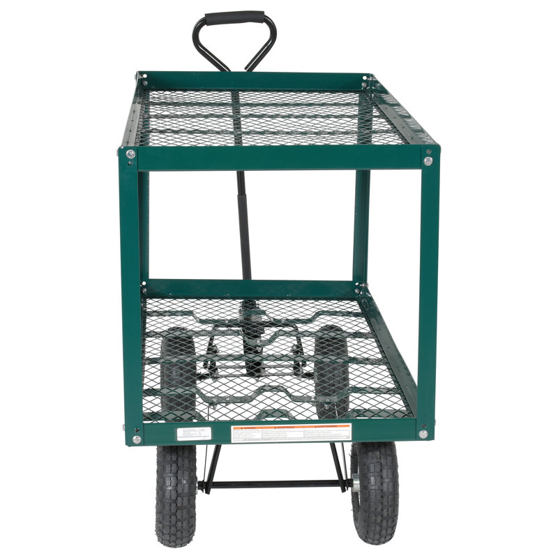 51'' H x 24'' W Utility Cart with Wheels