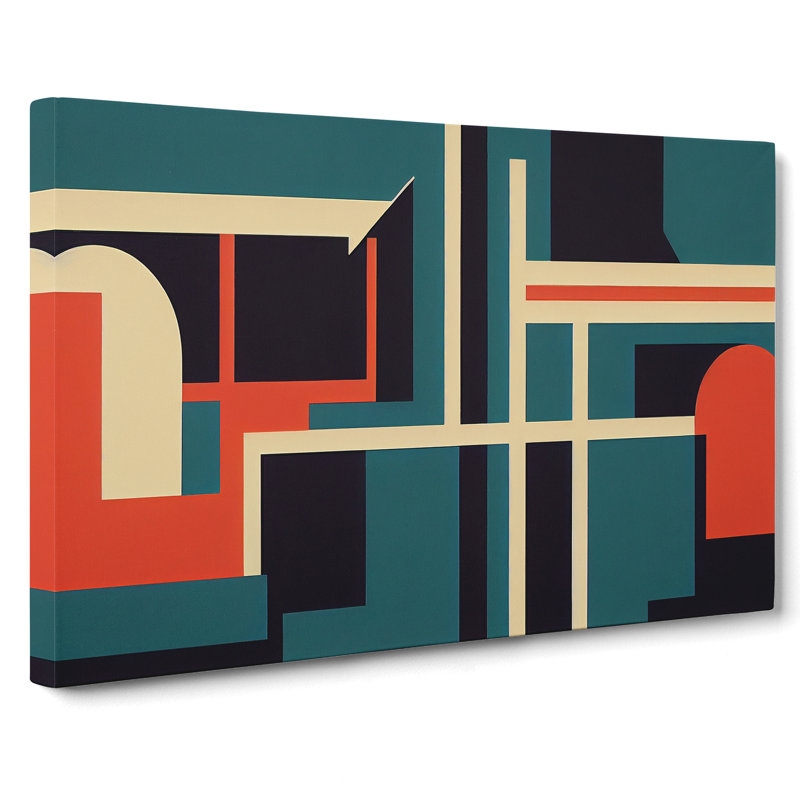 Classic Bauhaus Vol.3 - Wrapped Canvas Print, 35cm H x 50cm W x 3cm D