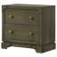 Table de chevet 2 tiroirs
