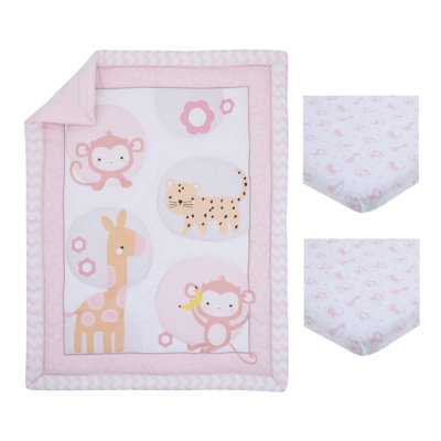 Sam 3 - Piece Crib Bedding Set