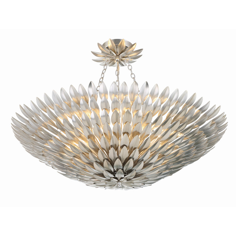 Nash 8 - Light Dimmable Urn / Bowl Chandelier