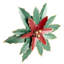 Décoration murale de Noël en métal poinsettia-64061510-64061511