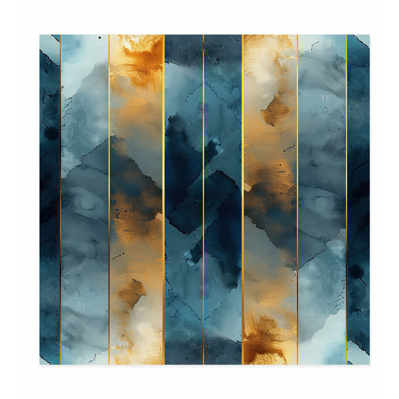 «Abstract Abstract Dreams IX», reproduction d'art moderne sans cadre, H 20 po x l 20 po
