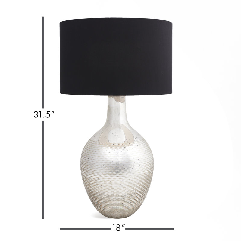 Alipio Burnished Antique Table Lamp 34 in., No