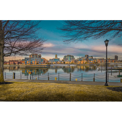 Buffalo New York Business by Hsa_Htaw - Wrapped Canvas Print