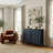 Ash 42" Wide 2-door With Interior Shelves Accent Storage Cabinet-1558732389