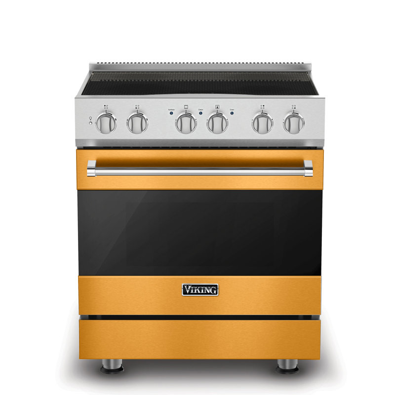30" Induction Range, Daffodil