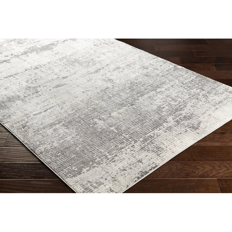 Abstract Indoor Rug, Rectangle 2' x 2'11"