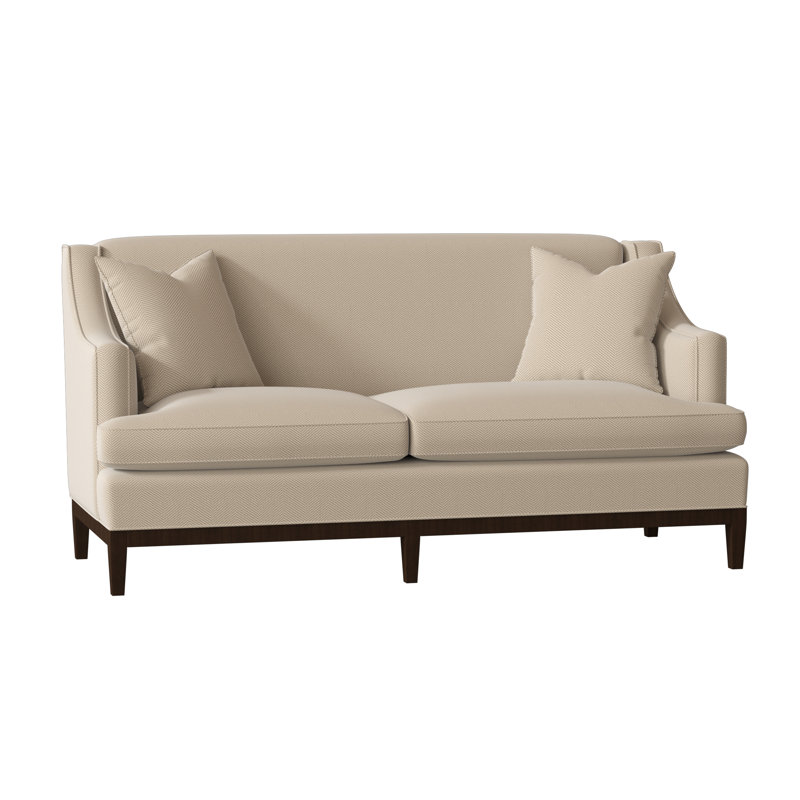 Cardiff Loveseat, Café, Grayson Navy