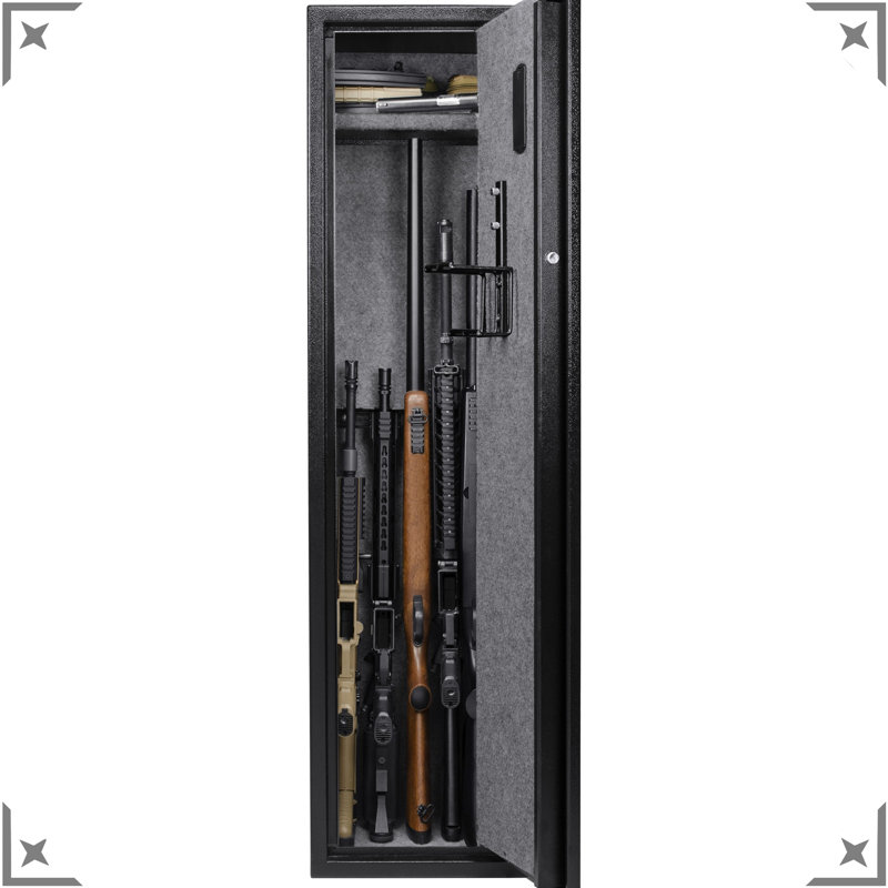 4.33 Cu Ft Steel Biometric Keypad Safe, Ample Space Inside , Storage Security
