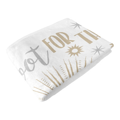 Celestial Pink Fleece Baby Blanket