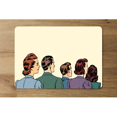 Drita Wood No Pattern Rectangle Placemat