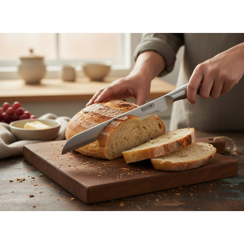 8 Inch Stainless Steel Bread Knife