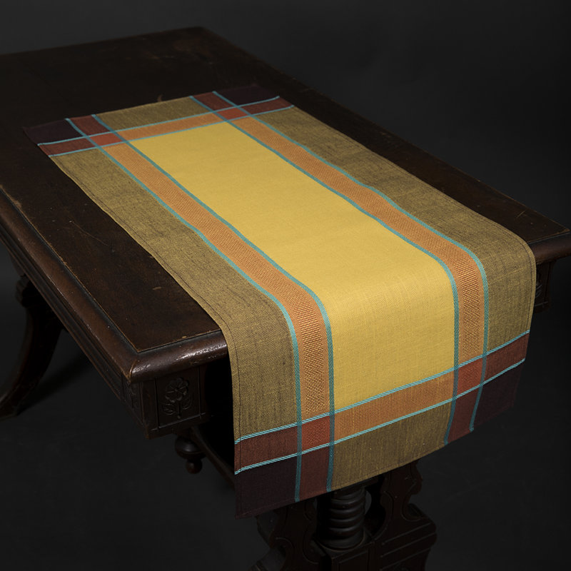 Sheilah Table Runner, 36" L x 15" W, Gold