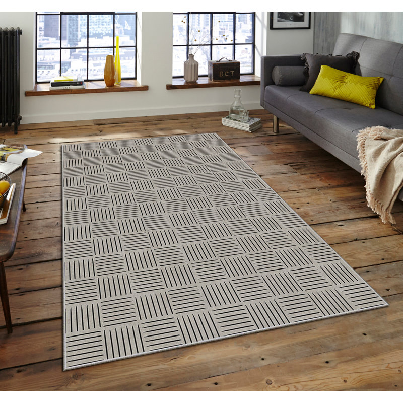 Luxurious Area Rug, 100% Polyester, 5.9 x 9.2 Feet | 740 g/m² Weight, Non-Slip Felt Dot Underside, Easy Clean Velvet Fabric, 0.08 in Pile Height | Machine Washable, Perfect for Living Room & Bedroom Décor