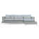 Simena 122" Wide Sectional