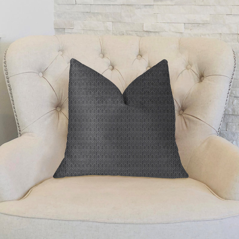Coussin décoratif luxueuse flare de Milan, 20 po x 20 po