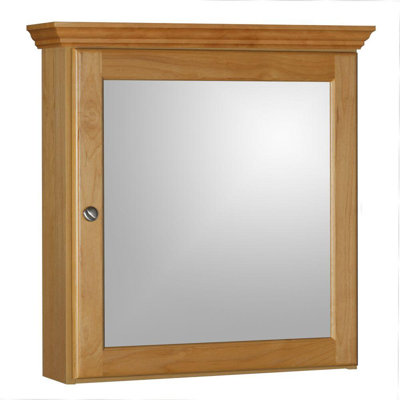 Simplicity W 27'' H Surface Frameless Medicine Cabinet Mirror 2 Adjustable