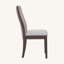 Ensemble de 2 chaises de salle à manger rembourrées en tissu-100975089