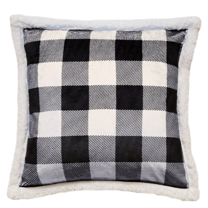 Checkered Throw Pillow