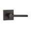 Brady Passage Door Lever with Rosette-78607239-78607240