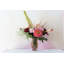 Vase de table en verre rose 8 po Teaberry