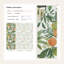 Papier peint floral moderne