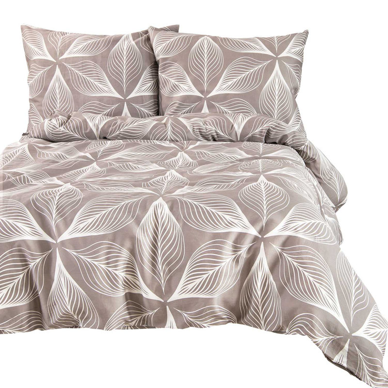 Cotton Duvet Cover Set with Pillow Shams