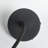 Mesmer 1 - Light Black Dome Pendant
