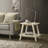 Metz Mid-Century Modern Wood Shelf End Table