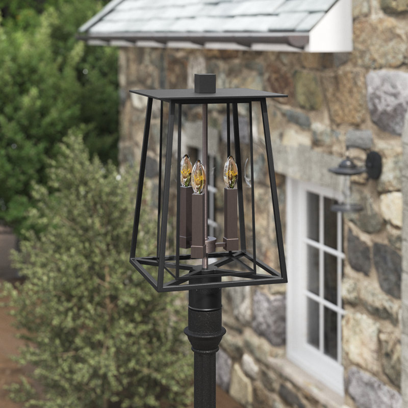Izzie Clear Lantern Head, Black