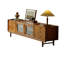 Meuble télé en bois de cerisier style français-106445457