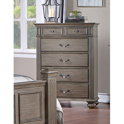Aime 38" W 6-Drawer Vertical Chest