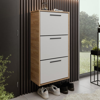 15 Pair Shoe Storage Cabinet