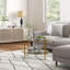 Table d'appoint avec rangement HOMcom