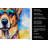 Hippie Dawg Kitchen Towel