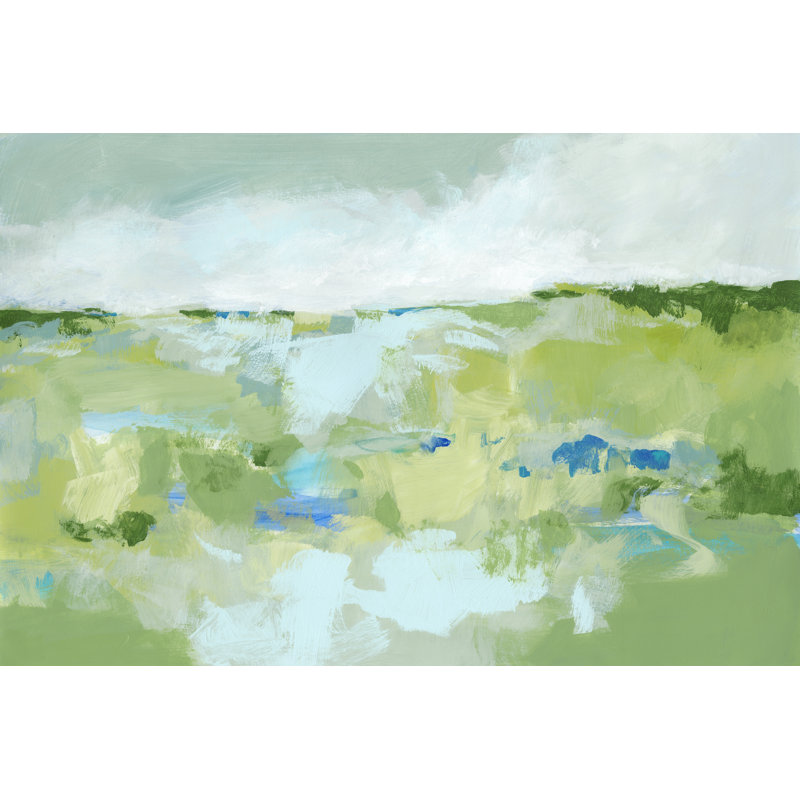 Spring Green I 1 Piece Wrapped Canvas Wall Art, 81cm H x 122cm W x 3.8cm D