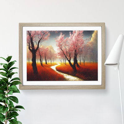 Dazzling Spring Forest 1 Piece Single Picture Frame Wall Art