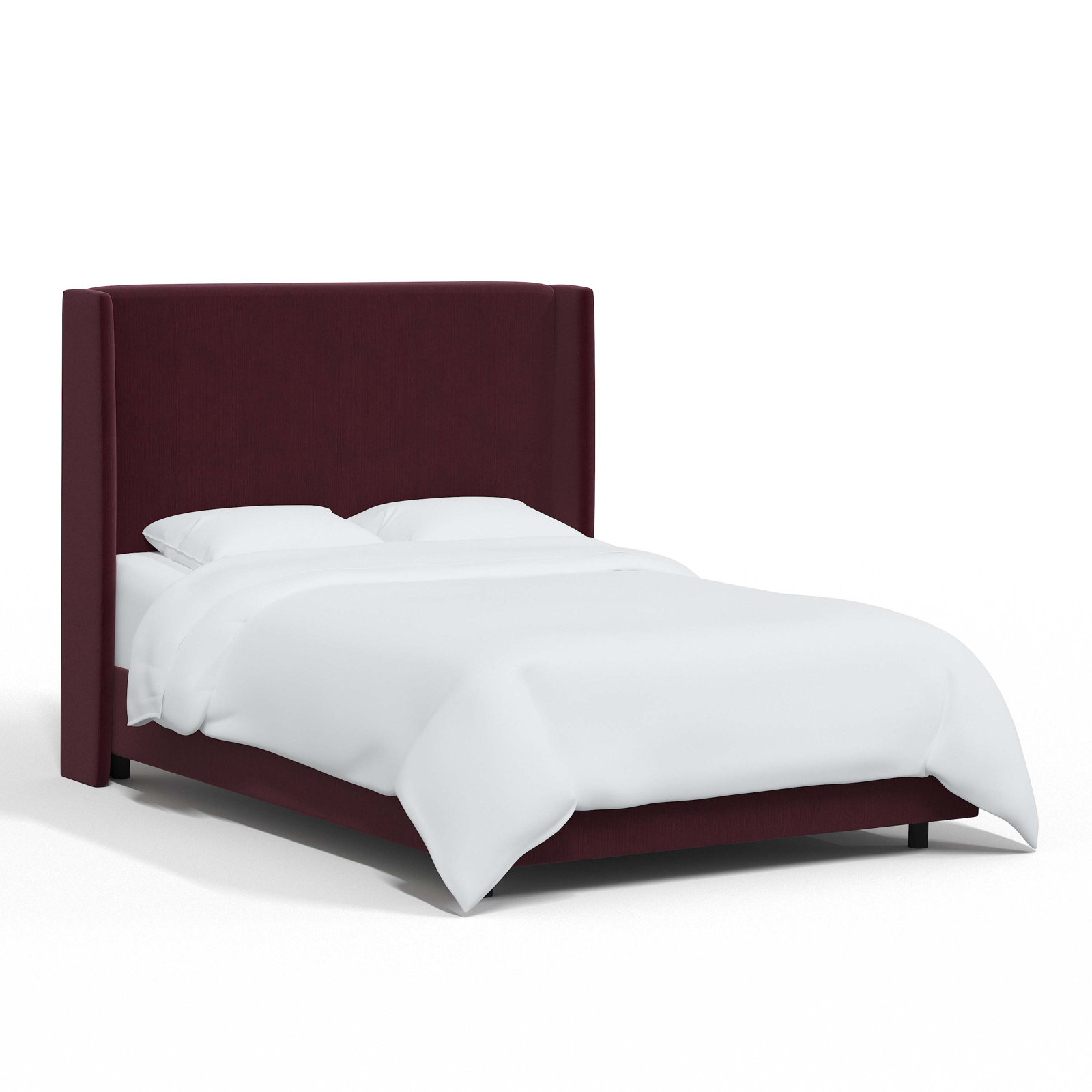 Tilly Upholstered Bed, California King, Luxe Raisin Velvet